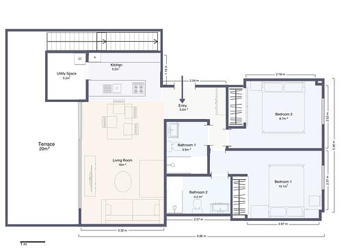 Apartment in Orihuela Costa