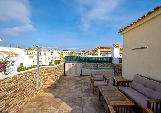 Quad house penthouse in Orihuela Costa