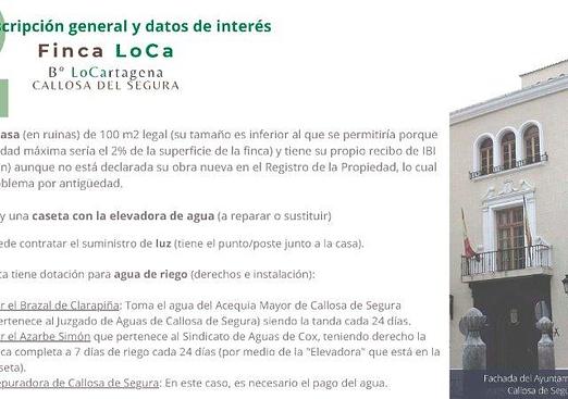 Finca in Callosa de Segura